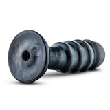 Jet Bruiser 7.5" Butt Plug Carbon Black Large Size Anal Play Sex Toy