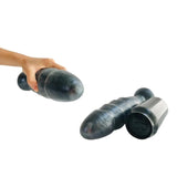 Blush Jet Destructor XL Metallic Black Carbon Butt Plug Suction Cup Anal Dildo Probe Hardcore Sex Toy