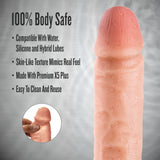 Blush Performance Cock Sheath 10 Inch Penis Extender Sleeve Girth Ball Strap