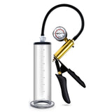 Blush Performance VX6 Vacuum Penis Pump with Brass Pistol & Pressure Gauge