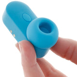 Bodywand 4Play Little Kiss Mini Clitoral Massager Blue Suction Vibrator Sex Toy