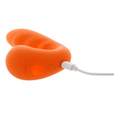 Bodywand 4Play Suck & Buzz Dual Stim Vibrator Clitoral Massager Orange Sex Toy