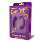 Bodywand Date Night Remote Control Vibrating Purple Egg Sex Toy