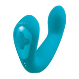 Bodywand I.D. Beckon Come Hither Massager Pulse Vibrator Teal Stimulation Sex Toy