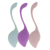Bodywand Squeeze 3pc Teardrop Kegel Training Set Weight Exercise Balls