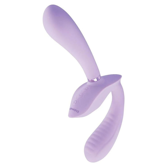 Bodywand i.D. Petal Strapless Strap-On Vibrating Dildo Lilac Couples Sex Toy