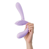 Bodywand i.D. Petal Strapless Strap-On Vibrating Dildo Lilac Couples Sex Toy