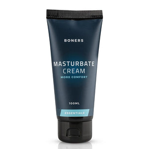 Boners Masturbate Cream 100ml Silicone Based Lubricant Lotion Lube