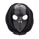 Bound To Please Open Eye Bondage Hood Breathable Zip Up Gimp Mask Sensory Deprivation BDSM Fetish Play