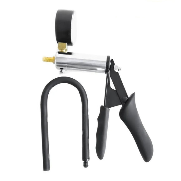 Brutus Get Bigger Premium Universal Enlargement Pump Pressure Gauge Air Suction