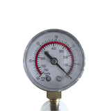 Brutus Get Bigger Premium Universal Enlargement Pump Pressure Gauge Air Suction