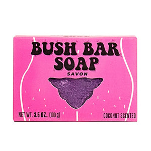 Bush Bar Soap Body Hair Shower Bath Wash Coconut Scented