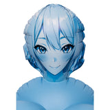 CalExotics Anime Kiki Wrap Around Love Doll Inflatable Blue Sex Position Play Toy