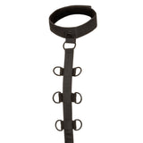 CalExotics Boundless Collar Body Restraint System Vegan Leather Detachable Cuffs Fetish BDSM Play