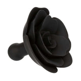 CalExotics Forbidden Removable Black Rose Silicone Ball Gag Bondage Play
