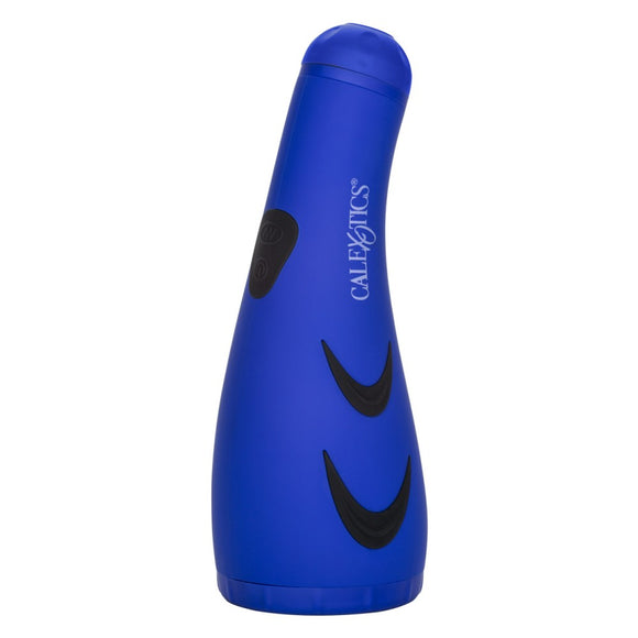 CalExotics Hydro Power Stroker Blue Waterproof Shower Mount Masturbator Sex Toy