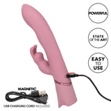 CalExotics Orgasmatron Digital G-Bunny Vibrator Pink Rabbit Sex Toy