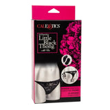 Calexotics Remote Control Vibe Thong Vibrator Bullet Womens Little Black Panties Sex Toy