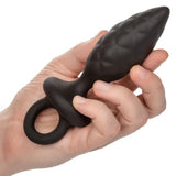 Calexotics 3 Size Butt Plug Set Black Silicone Anal Sex Beginners Training Probe Play Kit