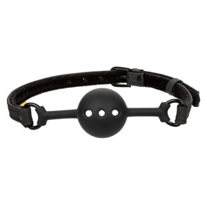 CalExotics Boundless Breathable Silicone Ball Gag Mouth Strap Bondage Play Dribble Fetish