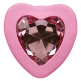 CalExotics First Time Crystal Booty Duo Butt Plugs Pink Heart Jewel Gem Anal Training Set