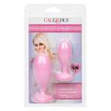 CalExotics First Time Crystal Booty Duo Butt Plugs Pink Heart Jewel Gem Anal Training Set