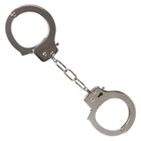 CalExotics Ultra Fluffy Furry Cuffs White Plush Faux Fur Metal Handcuffs Kinky Sex Restraints