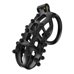 Cellmate FlexiSpike Male Chastity Cage Size 4 Penis Bondage Restriction Fetish Play