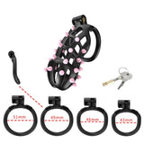 Cellmate FlexiSpike Male Chastity Cage Size 4 Penis Bondage Restriction Fetish Play