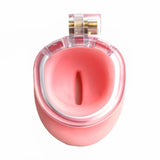 Cellmate Pussyfyer Chastity Cage Pink Pussy Lock Male CBT Fetish Play