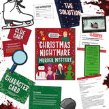 Christmas Nightmare Murder Mystery Family Game Play Festive Dinner Party Fun