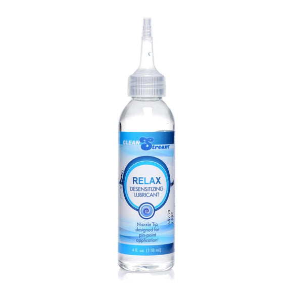 CleanStream Relax Desensitizing Lubricant with Nozzle Tip Anal Lube 118ml