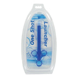 CleanStream XL Lubricant Launcher One Shot Blue Syringe Lube Shooter Finger Loops