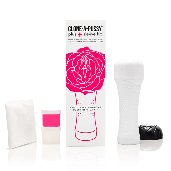Clone-A-Pussy Plus+ Sleeve Kit Hot Pink Vagina Moulding Masturbator Set