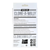 Clone A Willy Moulding Powder Refill 85g Alginate Penis Cast Cement
