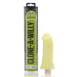 Clone-A-Willy Penis Moulding Kit Glow In The Dark Green Replica Cast Vibrator