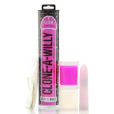Clone-A-Willy Penis Moulding Kit Glow In The Dark Pink Replica Cast Vibrator