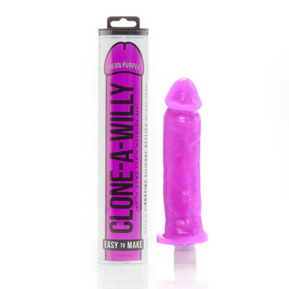 Clone-A-Willy Penis Moulding Kit Neon Purple Replica Cast Dildo Vibrator