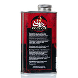 Cock Oil Water Based Lubricant Metal Can 9oz Premium Sex Lube 266ml