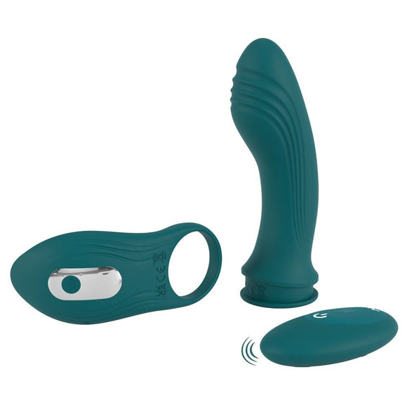 You2Toys Couples Choice Remote Control 3 in 1 Vibrator G-Spot Cock Ring Vibe Set Sex Toy