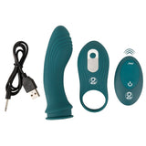 You2Toys Couples Choice Remote Control 3 in 1 Vibrator G-Spot Cock Ring Vibe Set Sex Toy