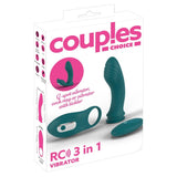 You2Toys Couples Choice Remote Control 3 in 1 Vibrator G-Spot Cock Ring Vibe Set Sex Toy