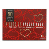 Nights Of Naughtiness Dice Game Adults Erotic Cards Sexy Bedroom Play Fun