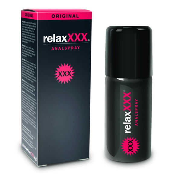 Relax XXX Anal Sex Lubricant Spray Natural Oil Original Comfort Unisex Body Safe