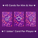 You & Me Game Adult Cards Dice Naughty Couples Hot Love Bedroom Fun Sexy Time Creative Conceptions