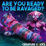 Creature Cocks Alienoid Silicone Dildo Fantasy Play Sci-Fi Alien Penis Sex Toy