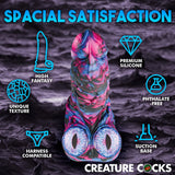 Creature Cocks Alienoid Silicone Dildo Fantasy Play Sci-Fi Alien Penis Sex Toy