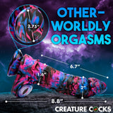 Creature Cocks Alienoid Silicone Dildo Fantasy Play Sci-Fi Alien Penis Sex Toy