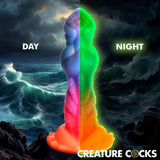 Creature Cocks Aqua-Cock Glow In The Dark Silicone Dildo Sea Monster Penis Fantasy Sex Toy