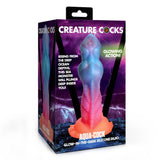 Creature Cocks Aqua-Cock Glow In The Dark Silicone Dildo Sea Monster Penis Fantasy Sex Toy